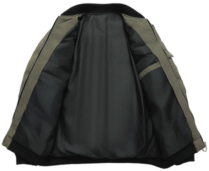 Puffer Bomber Jacket