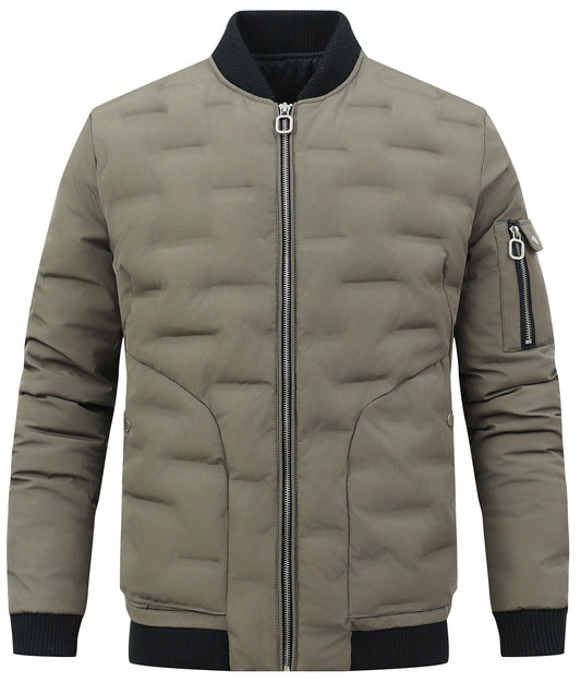 Puffer Bomber Jacket