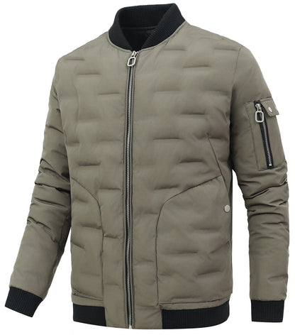Puffer Bomber Jacket